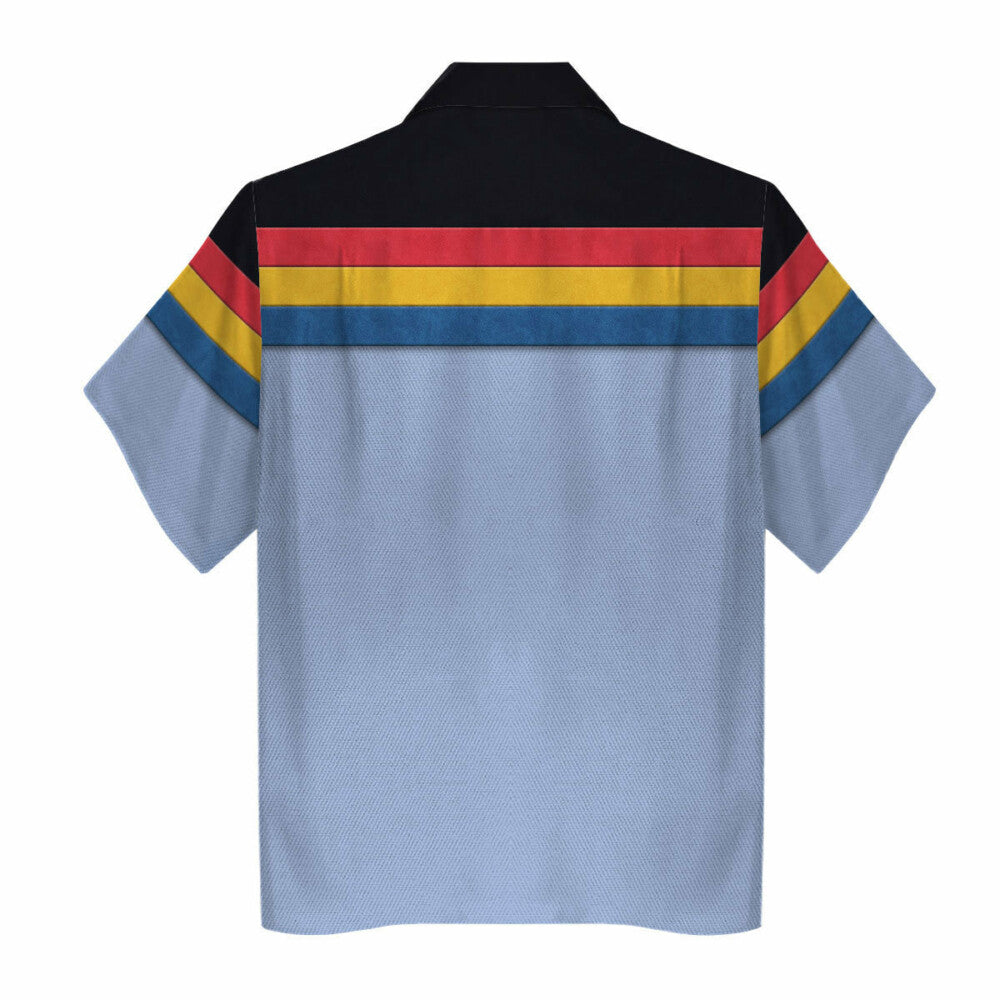 SaTr Wesley Crusher Cool Hawaiian Shirt