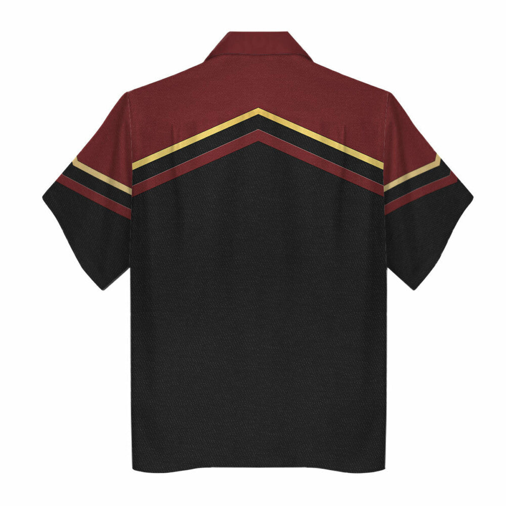 SaTr Starfleet Uniform Circa Cool Hawaiian Shirt