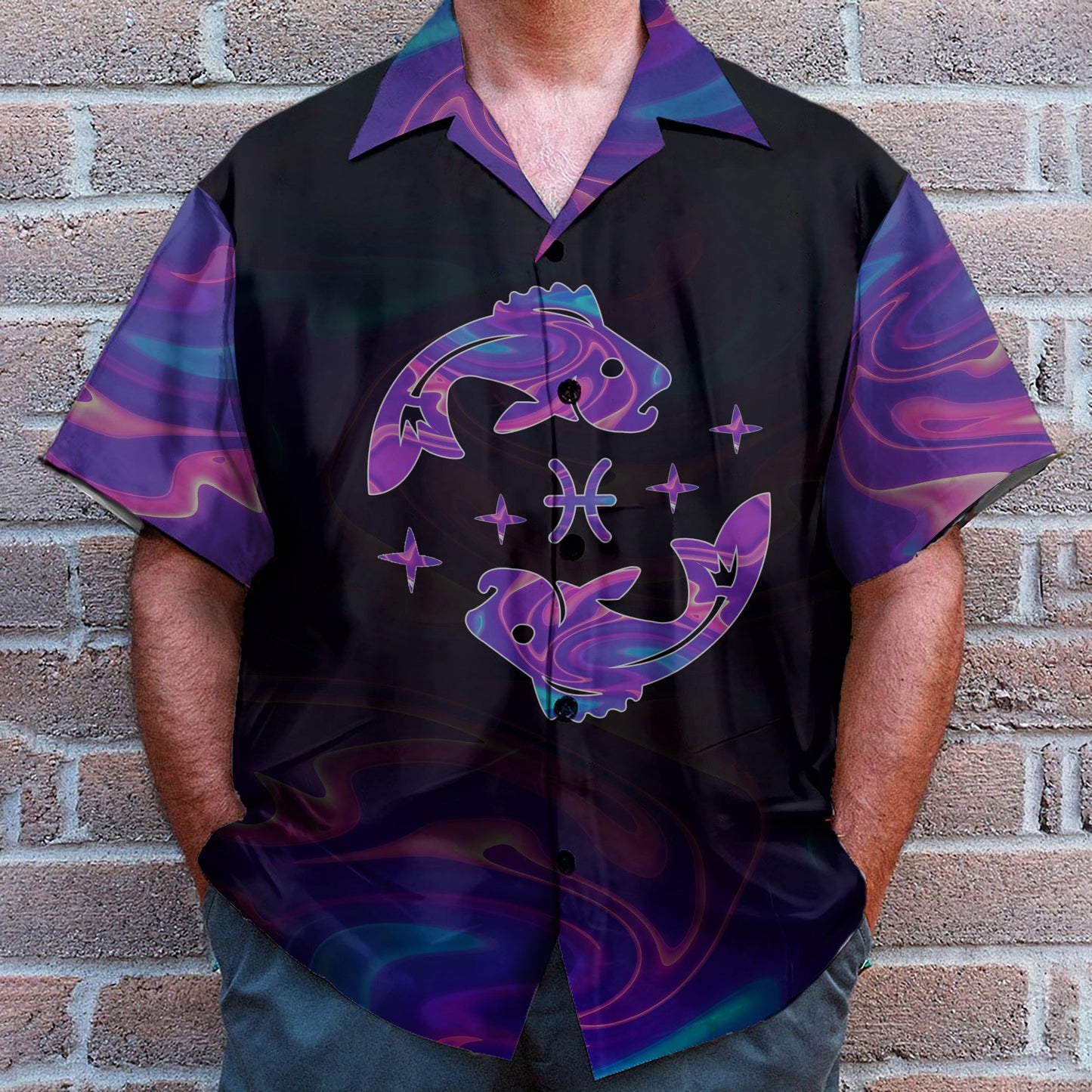 Amazing Pisces Horoscope Funny Button's Up Shirts - Hawaiian Shirt