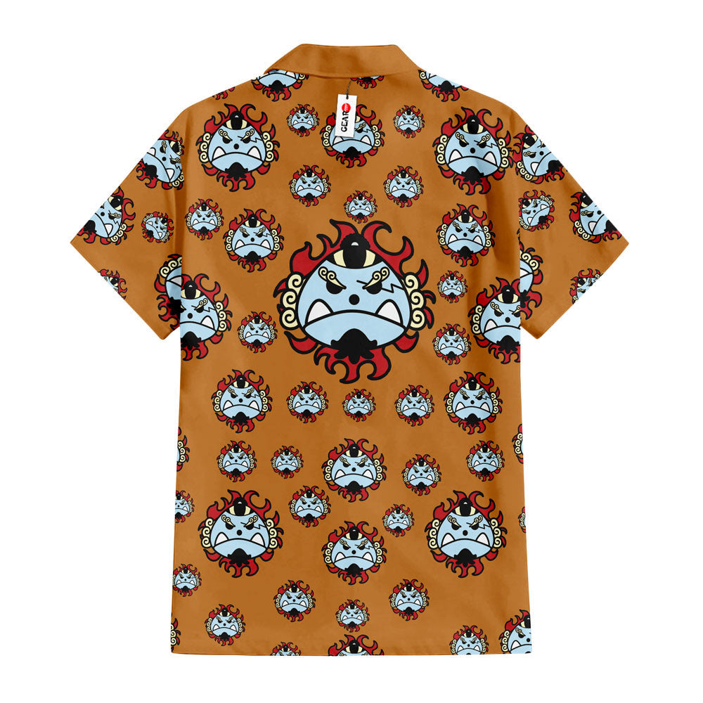 Jinbe Jolly Rogers Hawaiian Shirt