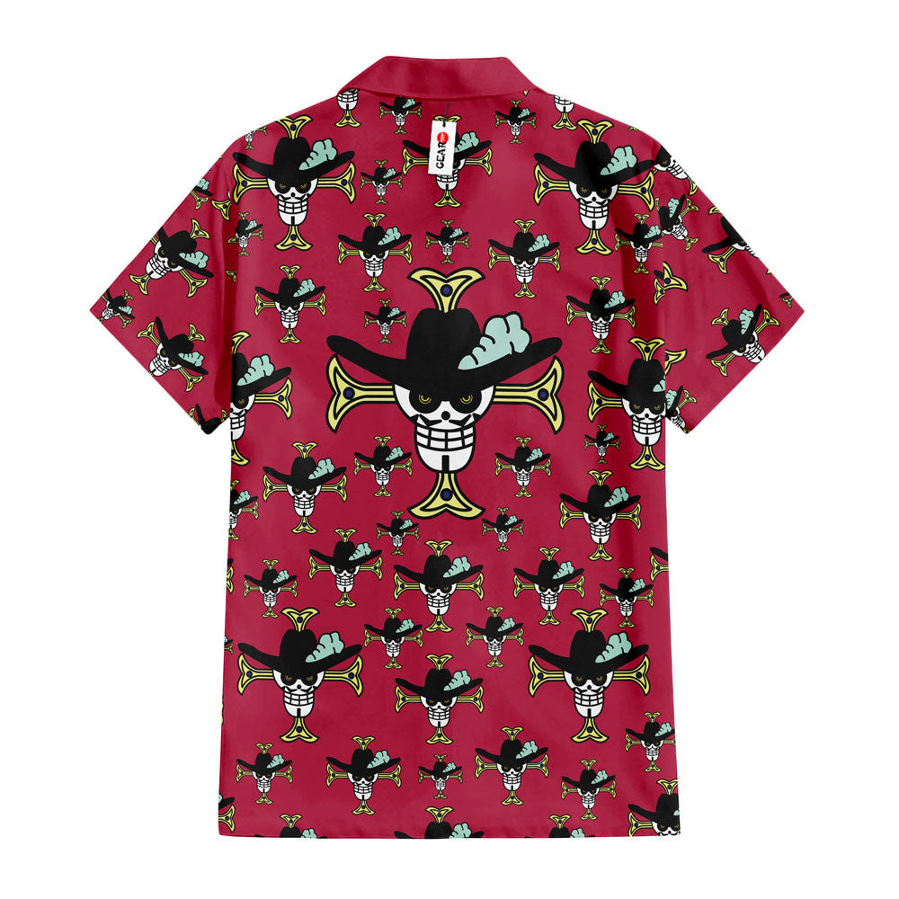 Dracule Mihawk Jolly Rogers Hawaiian Shirt