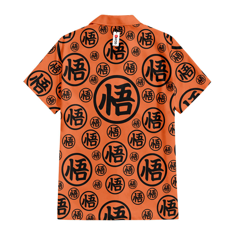 Goku Turtle Hermit Symbols Hawaiian Shirt
