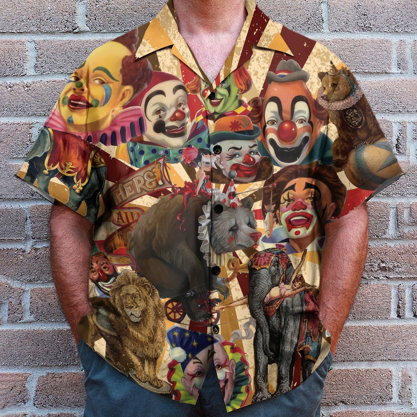 Interesting Life In The Circus - Hawaiian Shirt
