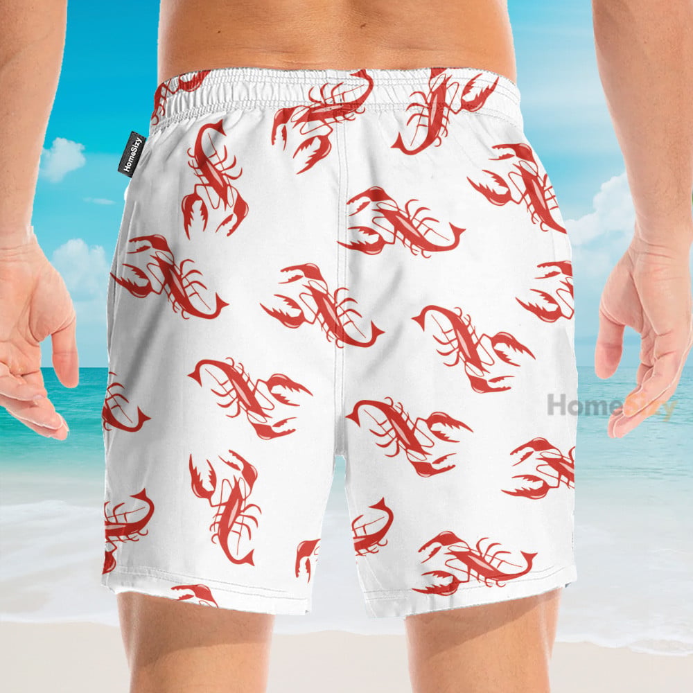 Kramer Lobster Funny Button's Up Shirts - Hawaiian Shirt & Beach Shorts