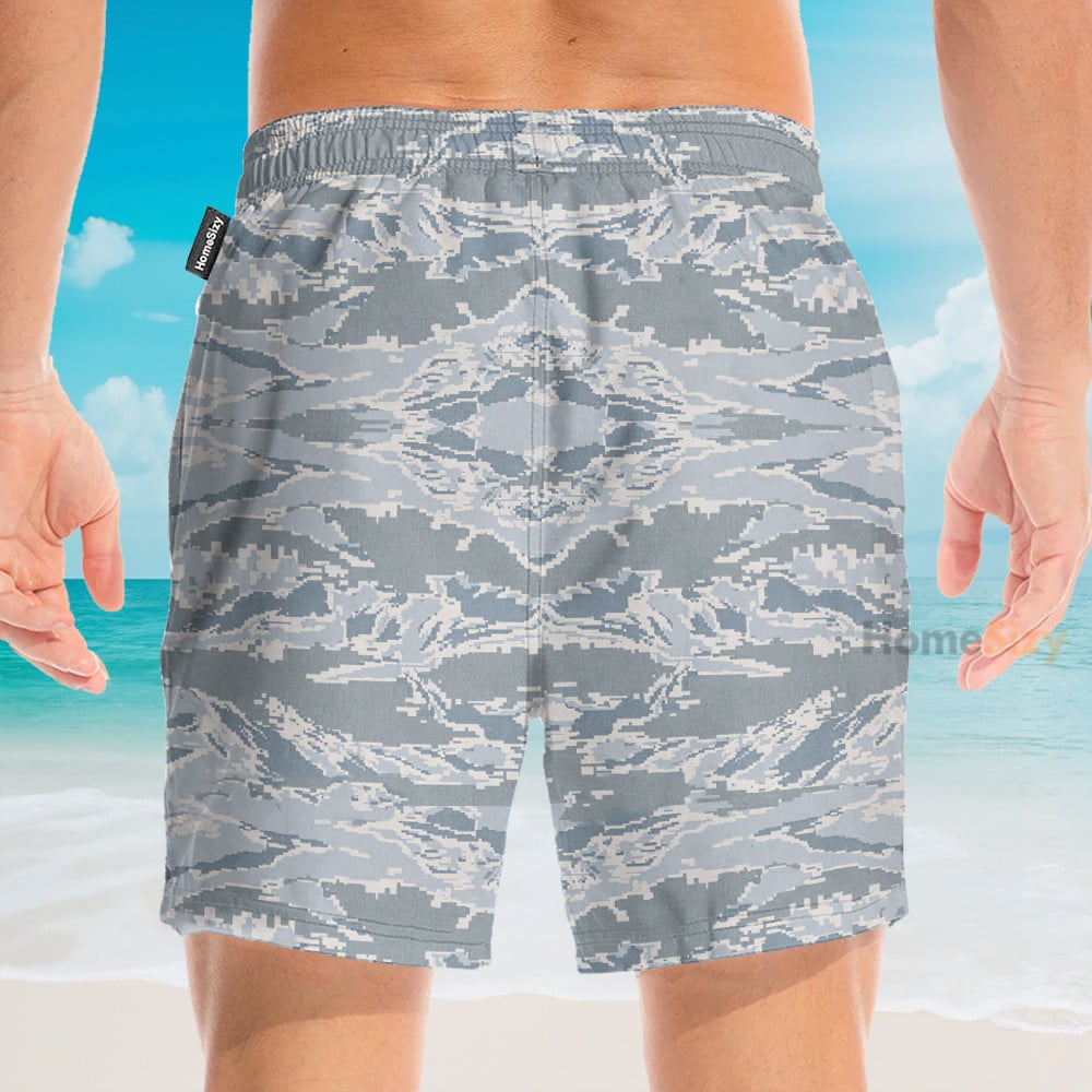 Eagle Veteran Proud US Air Force - Hawaiian Shirt & Beach Shorts