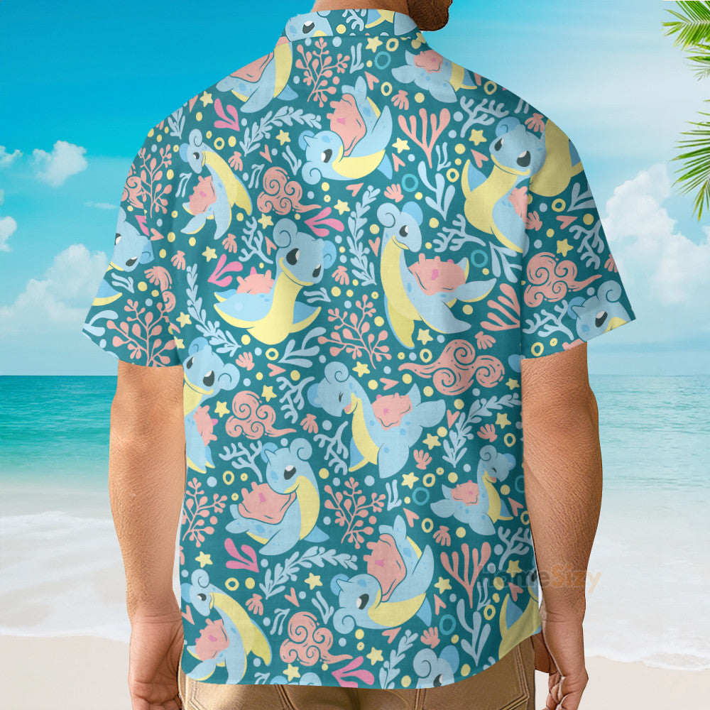PoMo Seamless Pattern V4 - Hawaiian Shirt