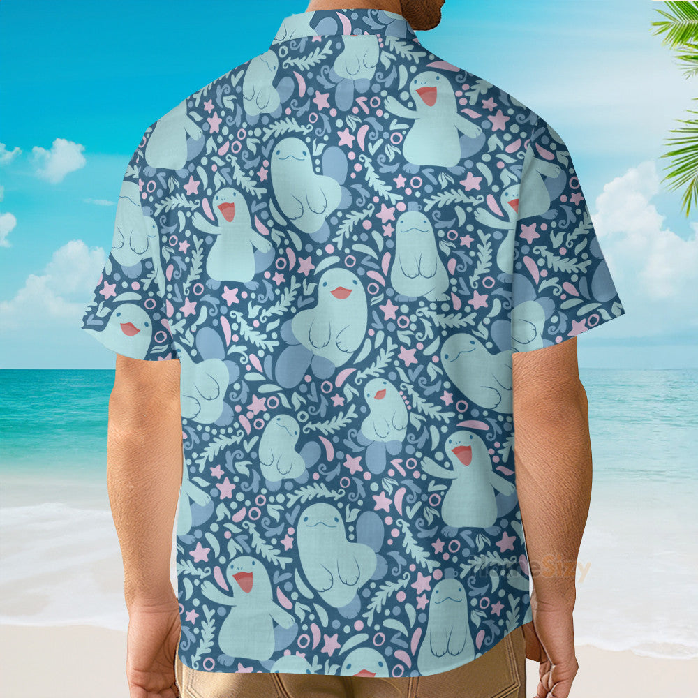PoMo Seamless Pattern V6 - Hawaiian Shirt