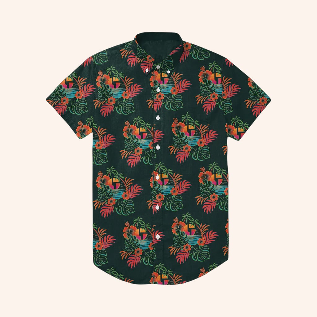 Disco Biscuits Merch Tropical Themed Hawaiian Shirt Gifts Ideas For Band Lovers - Tazila