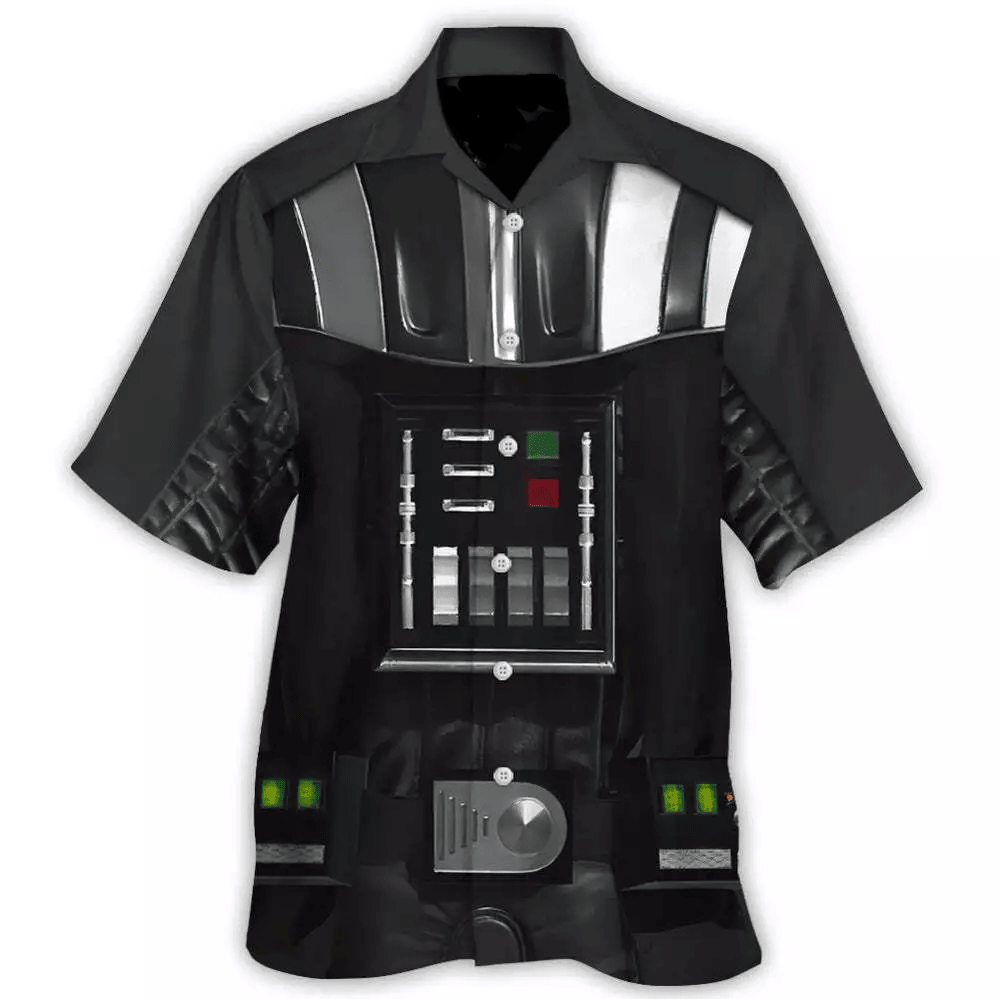 NoClaws Star Wars Hawaii Shirt Star Wars Darth Vader Suit Costume Hawaiian Shirt Black Unisex