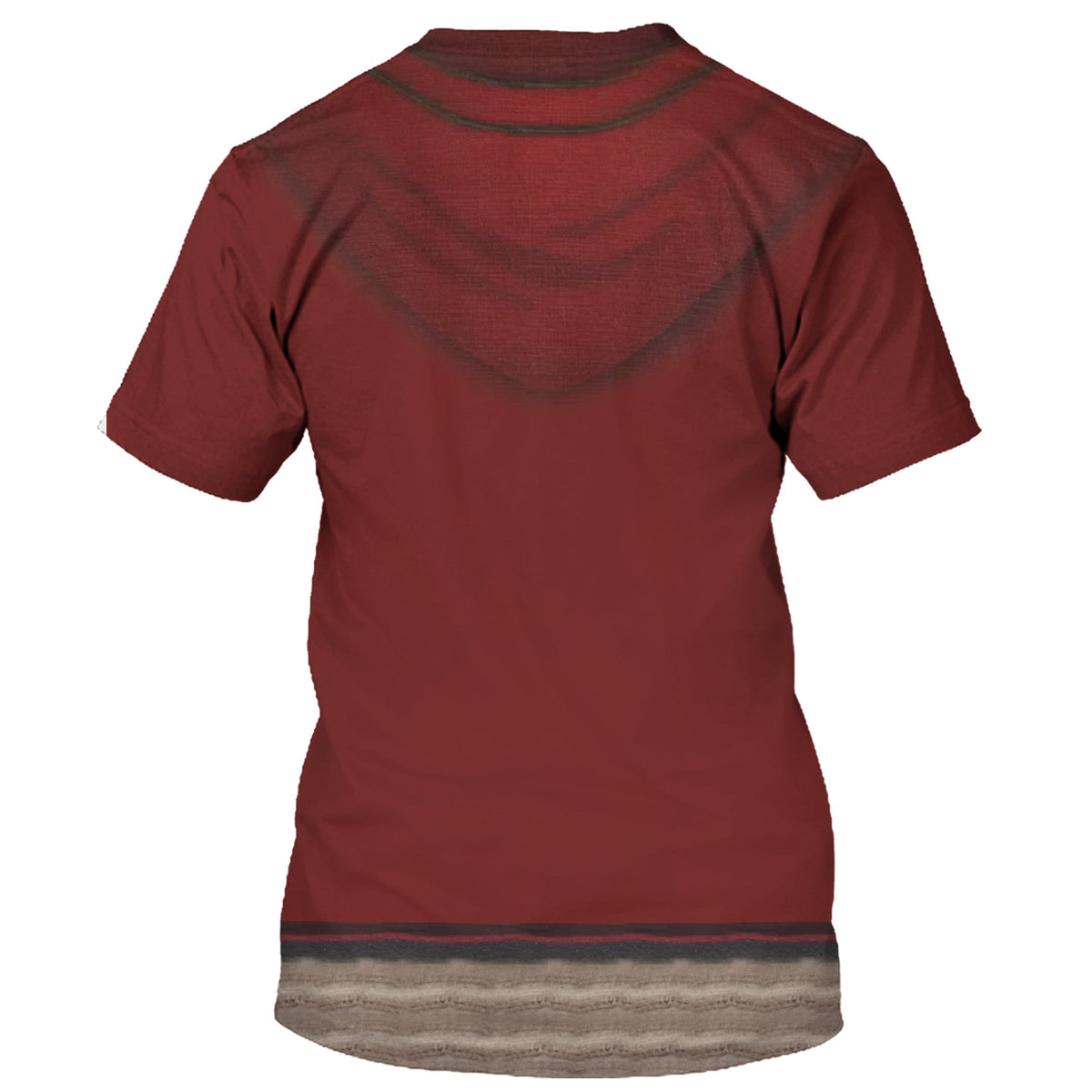 DN T-shirt Aladdin Live Action Costume T-shirt Red Unisex Adults New Release