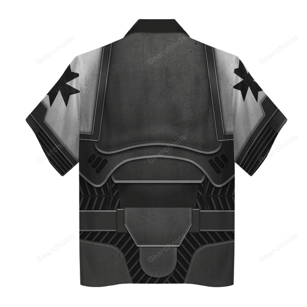 Warhammer Space Marines Black Templars - Costume Cosplay Hawaiian Shirt CSWRH002