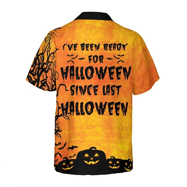 NoClaws Bigfoot Hawaii Shirt Bigfoot Has Been Ready For Halloween Hawaiian Shirt Orange Unisex