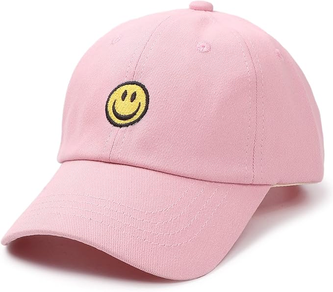 Smile Face Toddler Baseball Cap Boy Baseball Hats Kids
