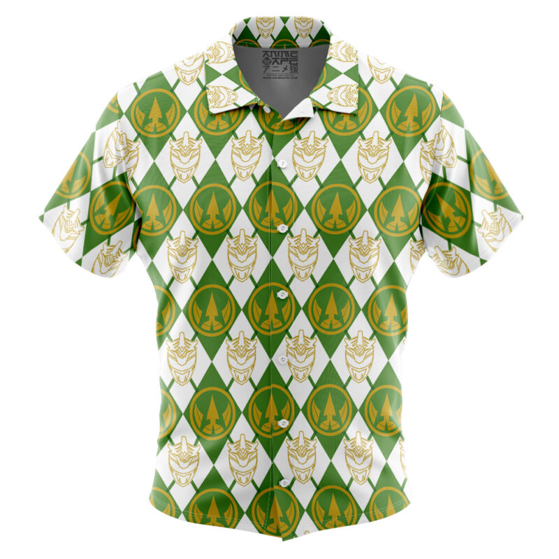 Argyle Lord Drakkon Ranger Power Ranger Button Up Hawaiian Shirt