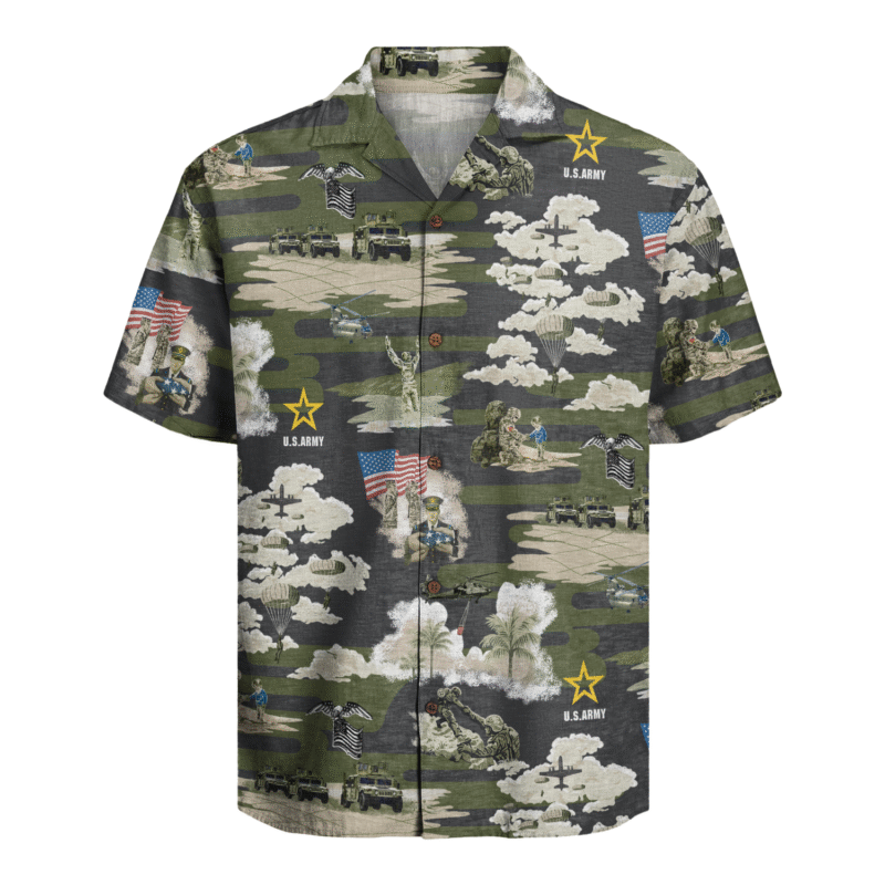 US Army 250th Years Of Service Hawaiian Shirt
