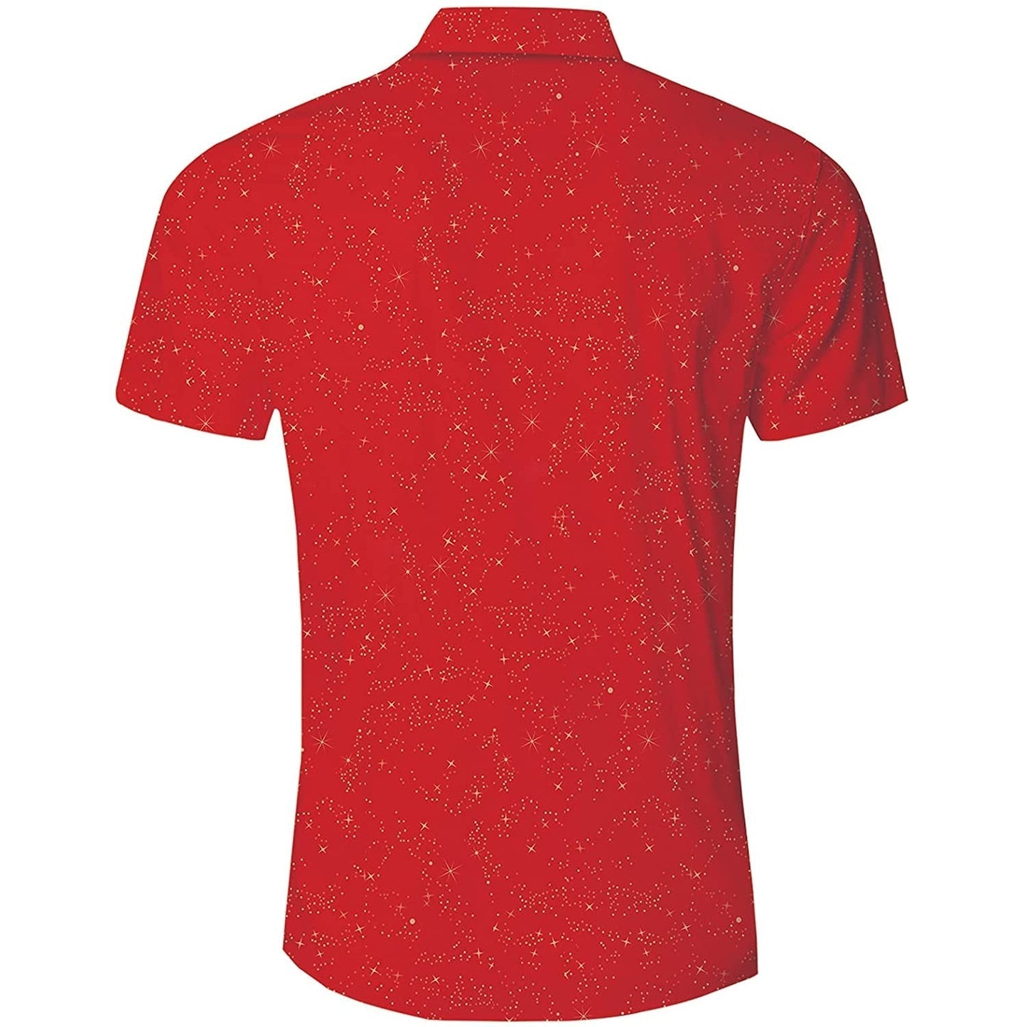 NoClaws Funny Hawaii Shirt Funny Big Boob Santa Claus Suit Hawaiian Shirt Red Unisex