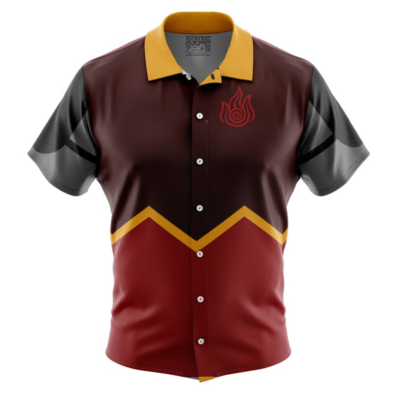 Firebenders Avatar The Last Airbender Button Up Hawaiian Shirt