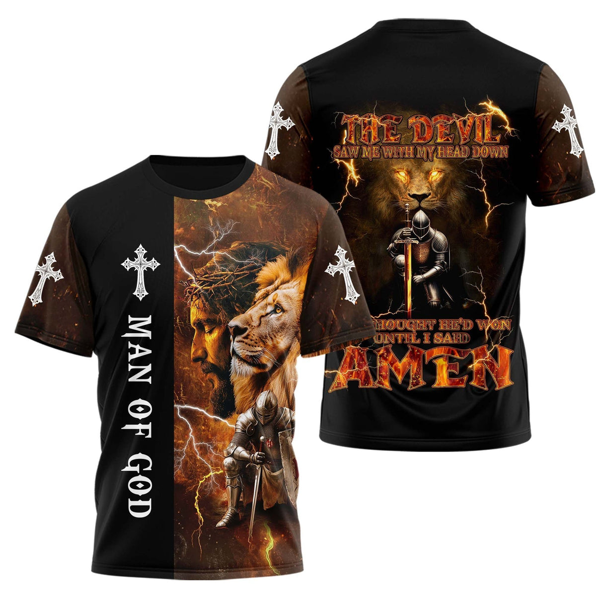 The Devil Saw Me With My Head Down 3D TShirt