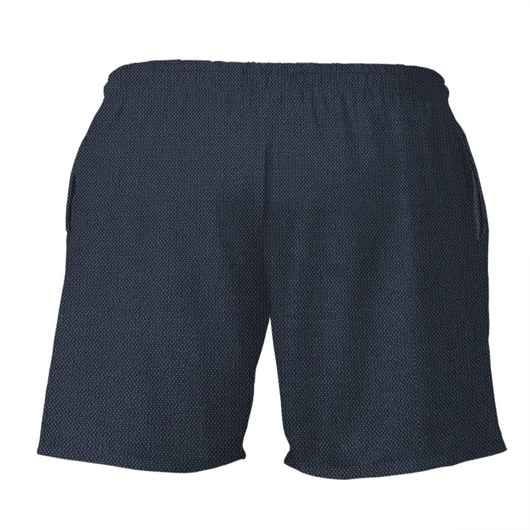 Historical Shorts Historical Marquis De Lafayette Costume Beach Shorts Blue
