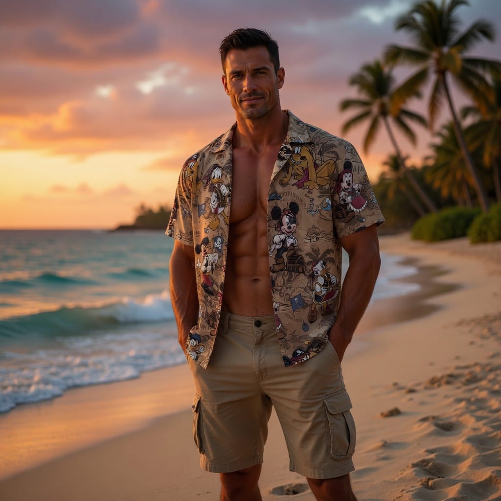 Pirate Mouse Premium Hawaiian Shirt - Adventure Aloha - HW7TM94001