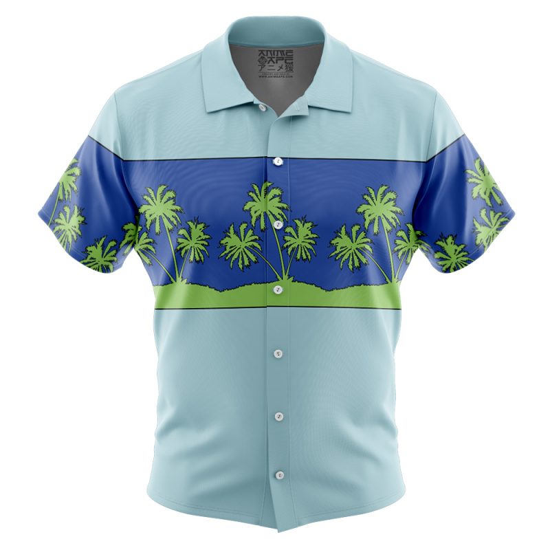 Joker The Killing Joke Animated DC Comics Button Up Hawaiian Shirt