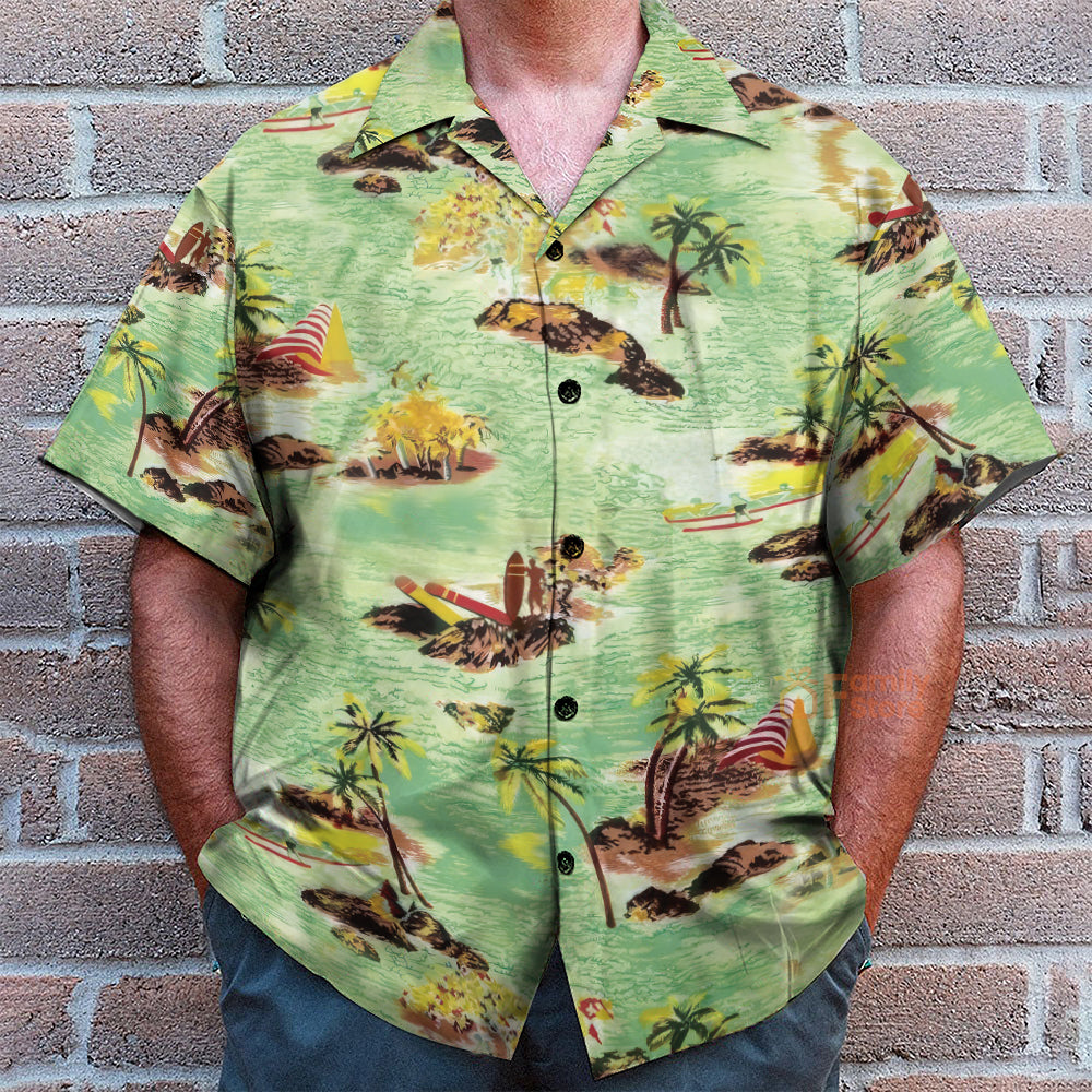 Samuel Brett From Alien, Harry Dean Stanton Hawaiian Shirt