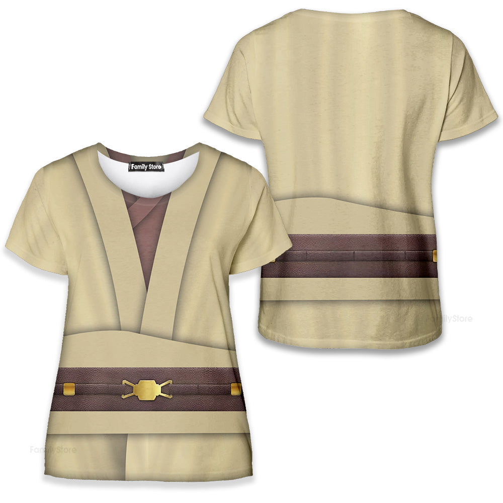 Stwa Obi Wan Kenobi Costume T-Shirt For Men And Women