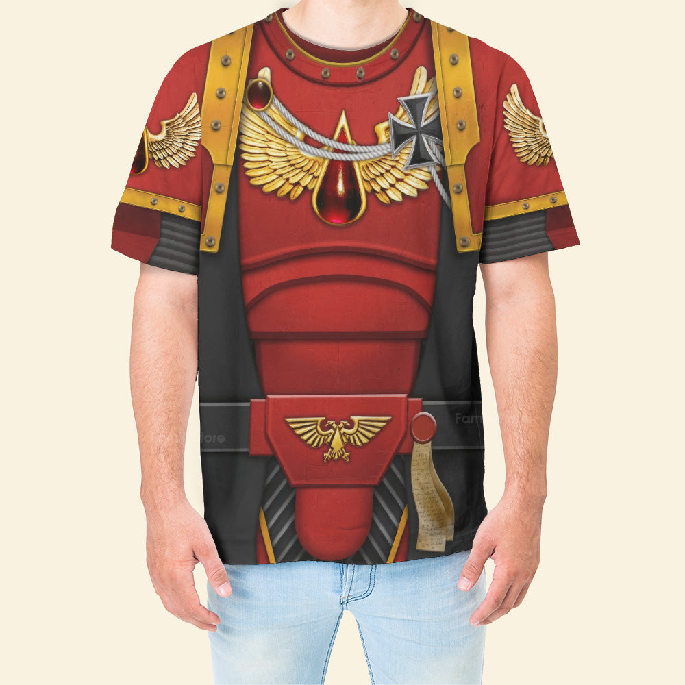 Warhammer Blood Angels Black Robe - Costume Cosplay T-shirt CSWRH150