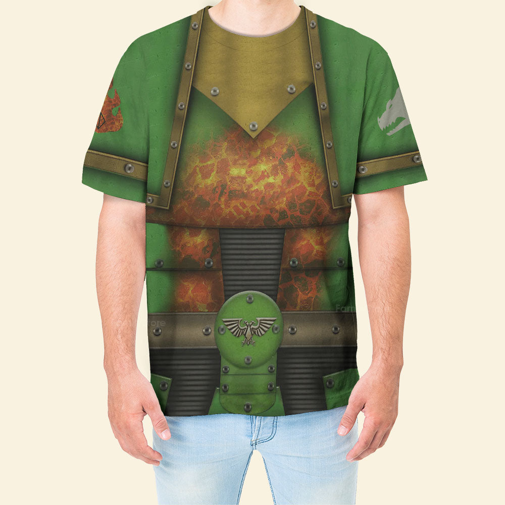 Warhammer Salamanders Legions - Costume Cosplay T-shirt CSWRH108