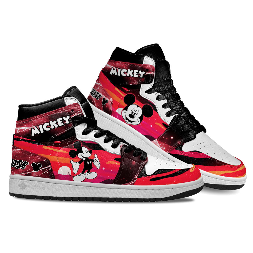 Mickey J1s Sneakers Custom Silhouette Style PT10