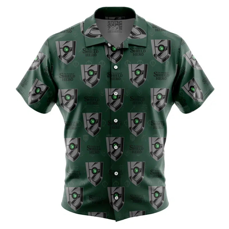 Naofumi Iwatani The Rising of the Shield Hero Button Up Hawaiian Shirt