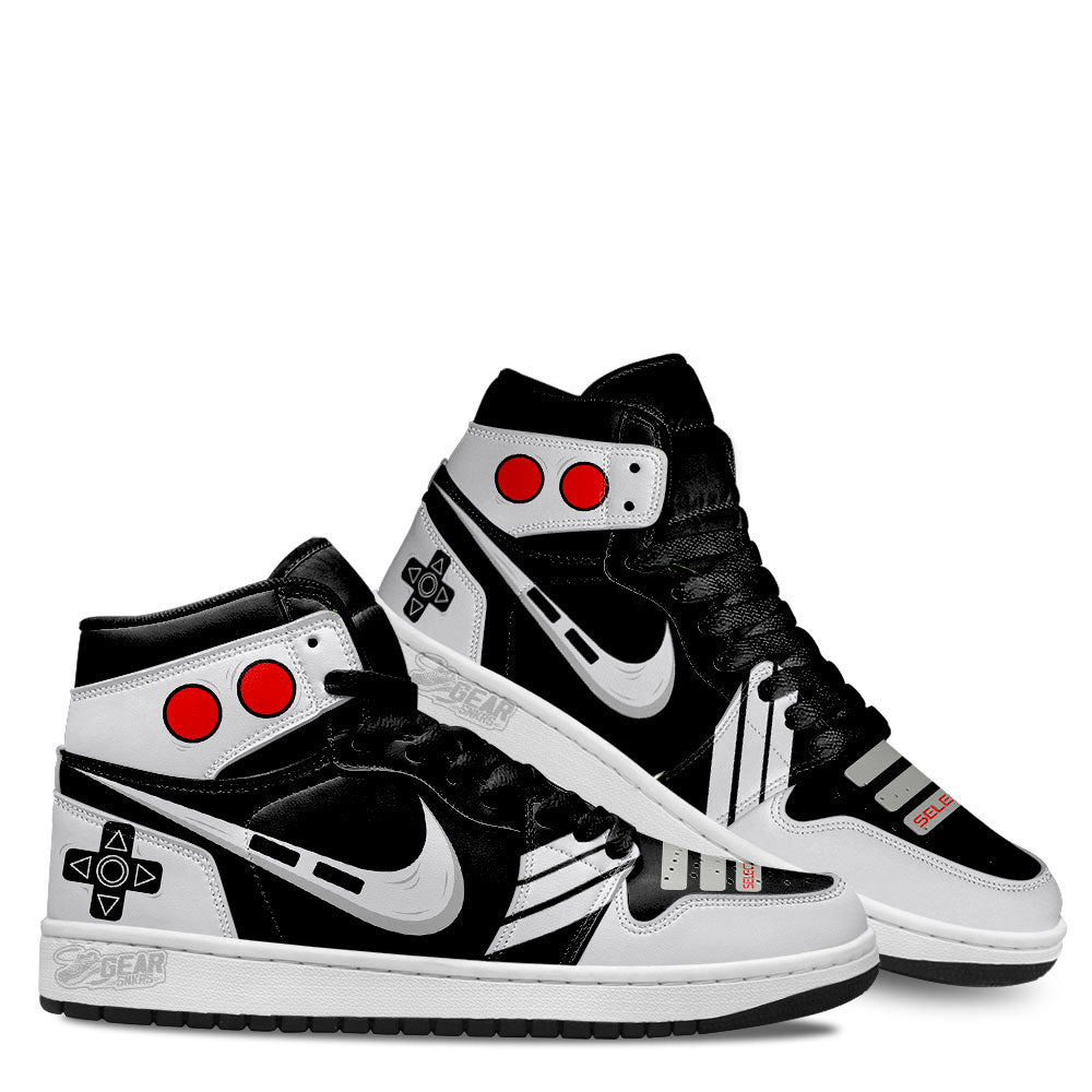 Nitendo Game Controller J1s Sneakers Custom For Gamers