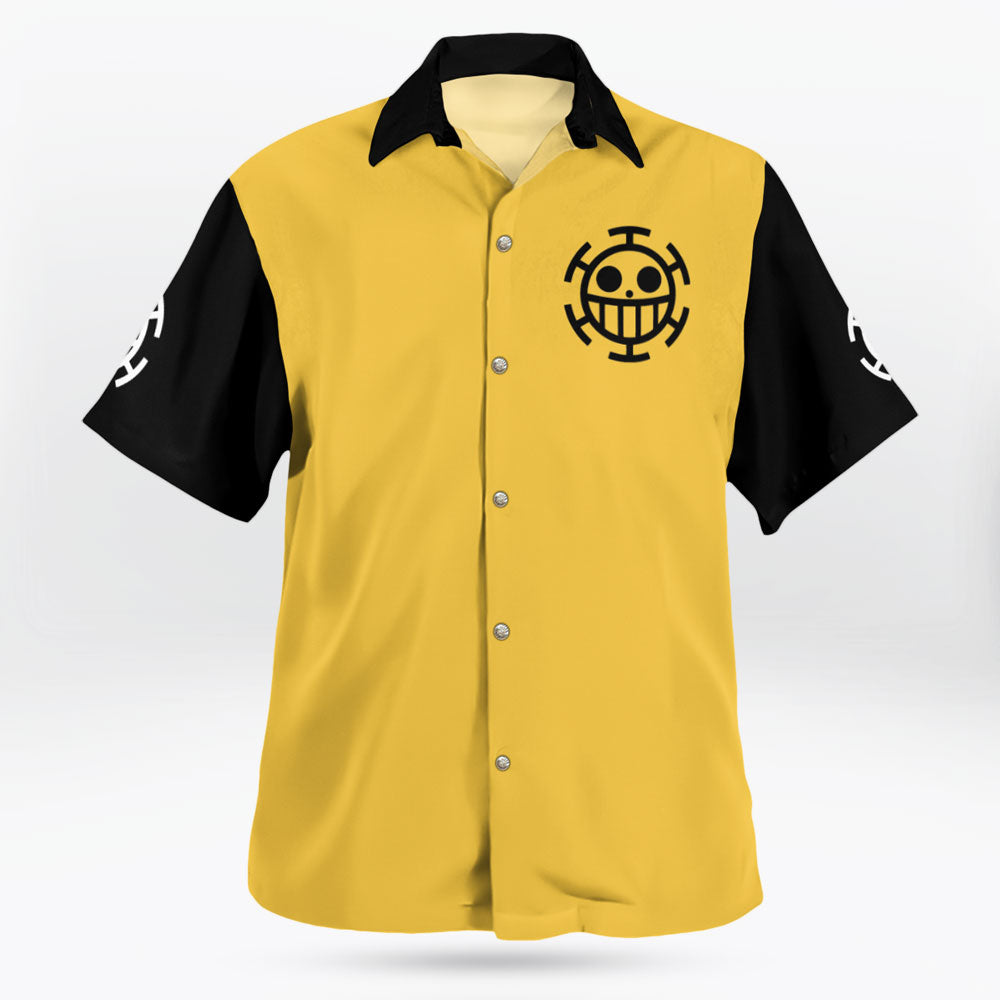 One Piece Law Heart Logo Hawaii Shirts Men, Women | One Piece Universe Store