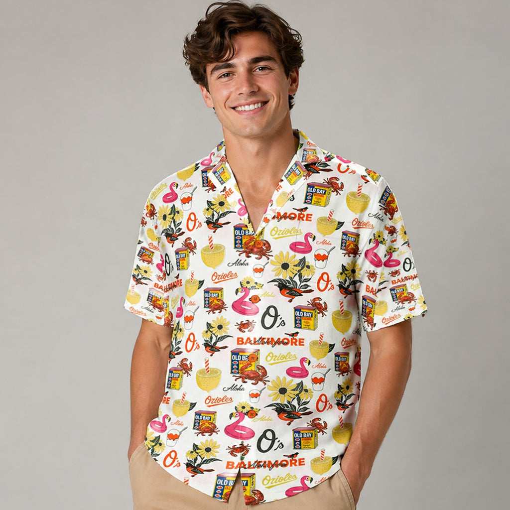 Orioles Birdland Hawaiian Shirt 2026 - Tazila