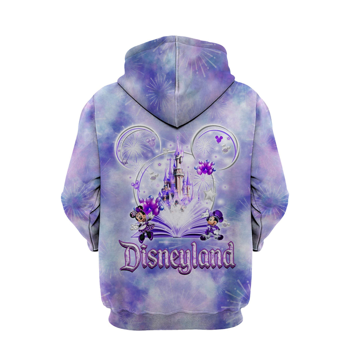 DN Hoodie All DN Princesses 100 Years Of Wonder Hoodie Purple Unisex