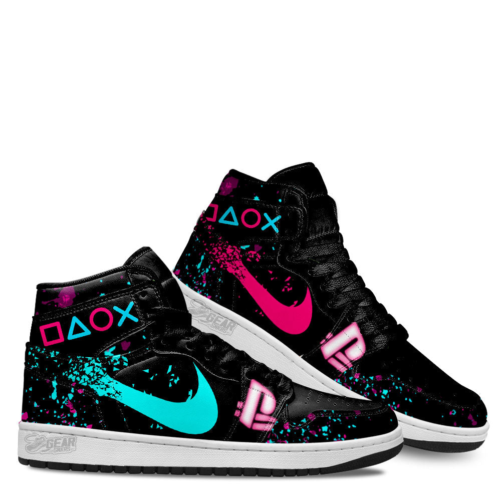 PS4 DualShock 4 Game Controler J1s Sneakers Gifts Idea For Fans TT27