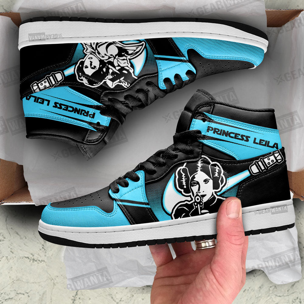 Princess Leila Star Wars J1s Sneakers Gifts Idea For Fans TT26