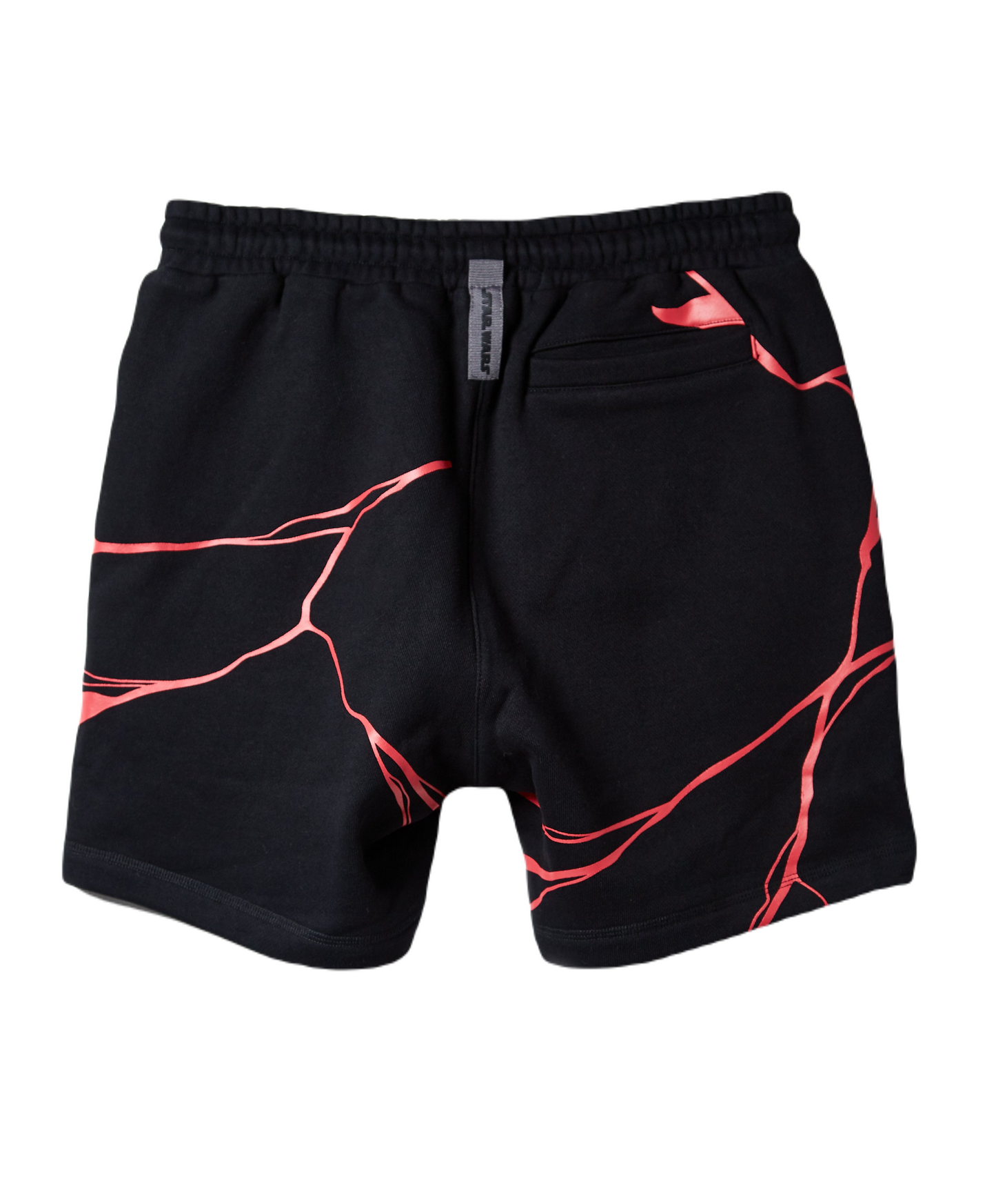 Starwars Shorts Starwars Kylo Ren Lighting Pattern Beach Shorts Black Red