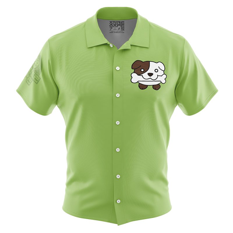 Shigeo Kageyama Puppy Mob Psycho100 Button Up Hawaiian Shirt