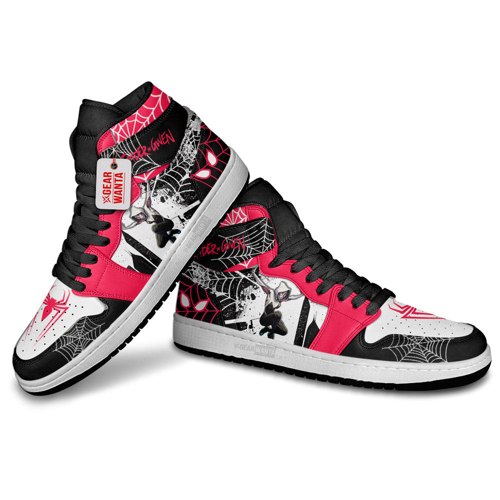 Spider Gwen J1s Sneakers Spider-Verse Sneakers PT21