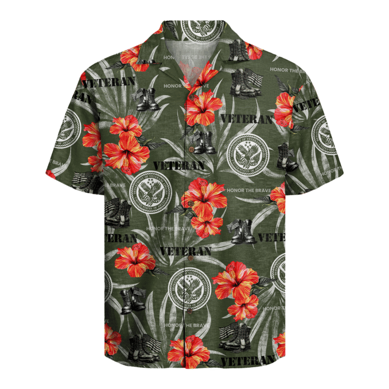 US Veteran Hawaiian Shirt