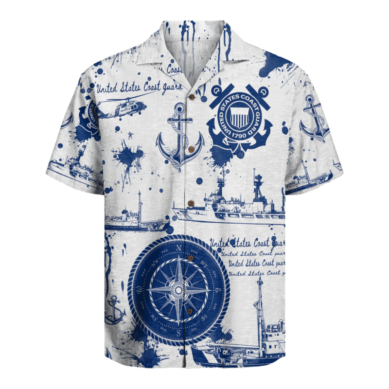 US Coast Guard Hawaiian Shirt