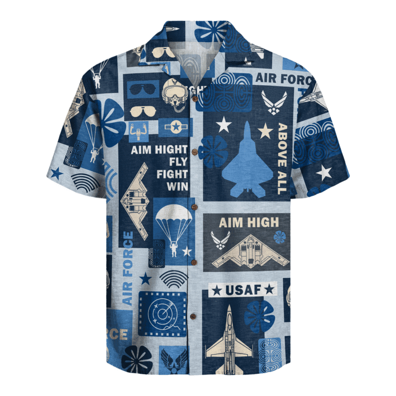US Air Force Hawaiian Shirt