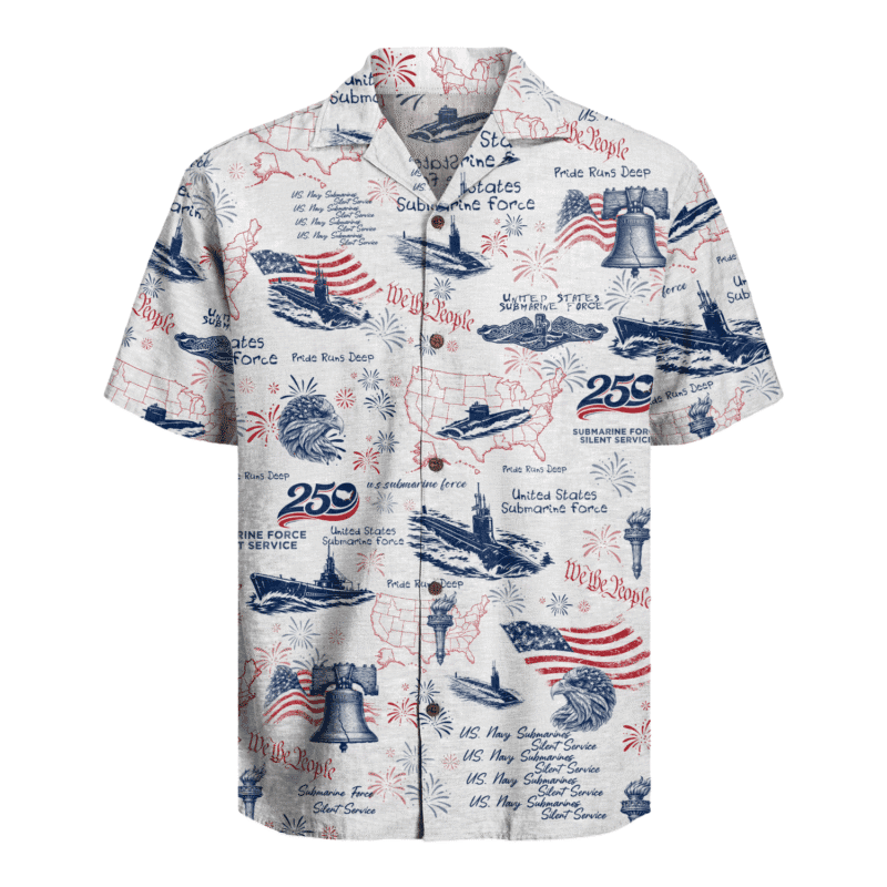 US Submarine - America 250th Anniversary Hawaiian Shirt