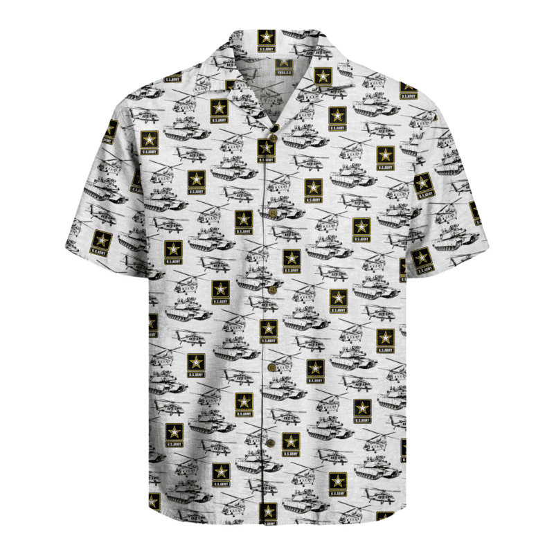 US Army Hawaiian Shirt