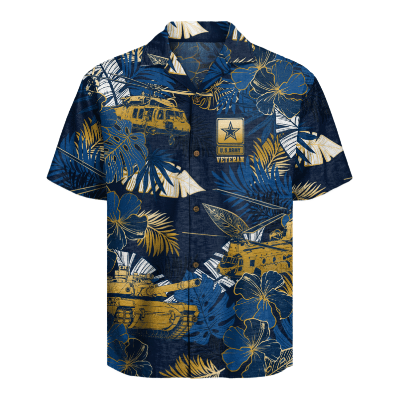 US Army Veteran Hawaiian Shirt