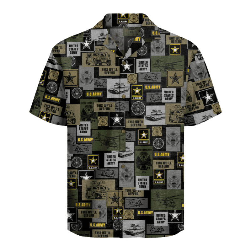US Army Hawaiian Shirt
