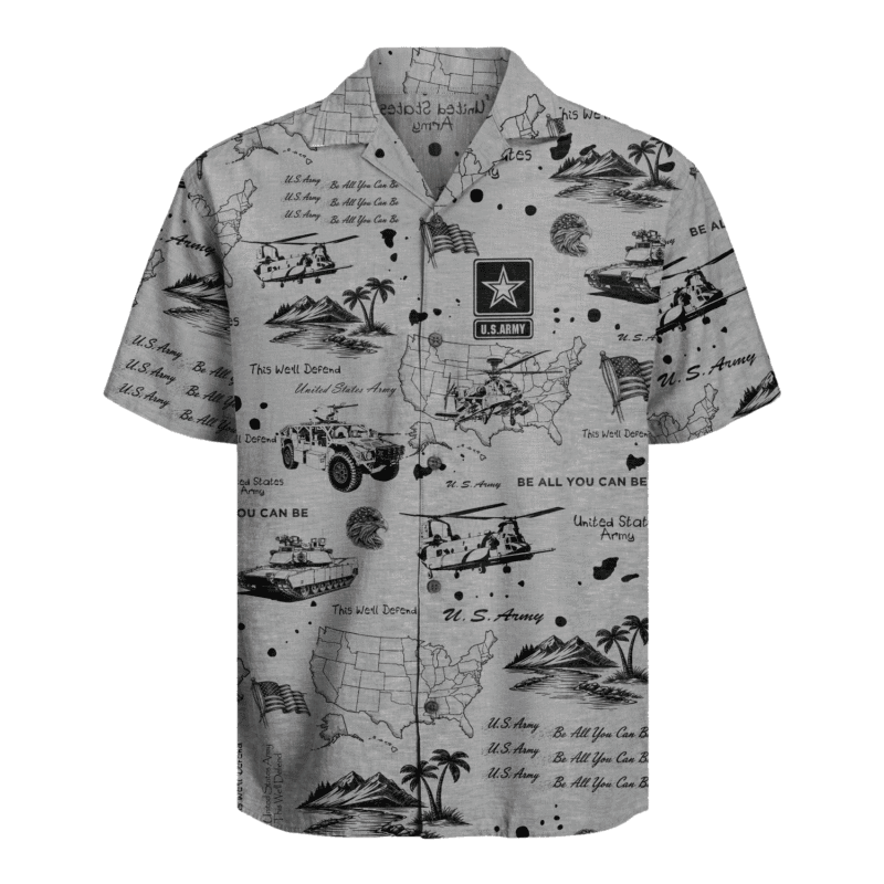 US Army Hawaiian Shirt