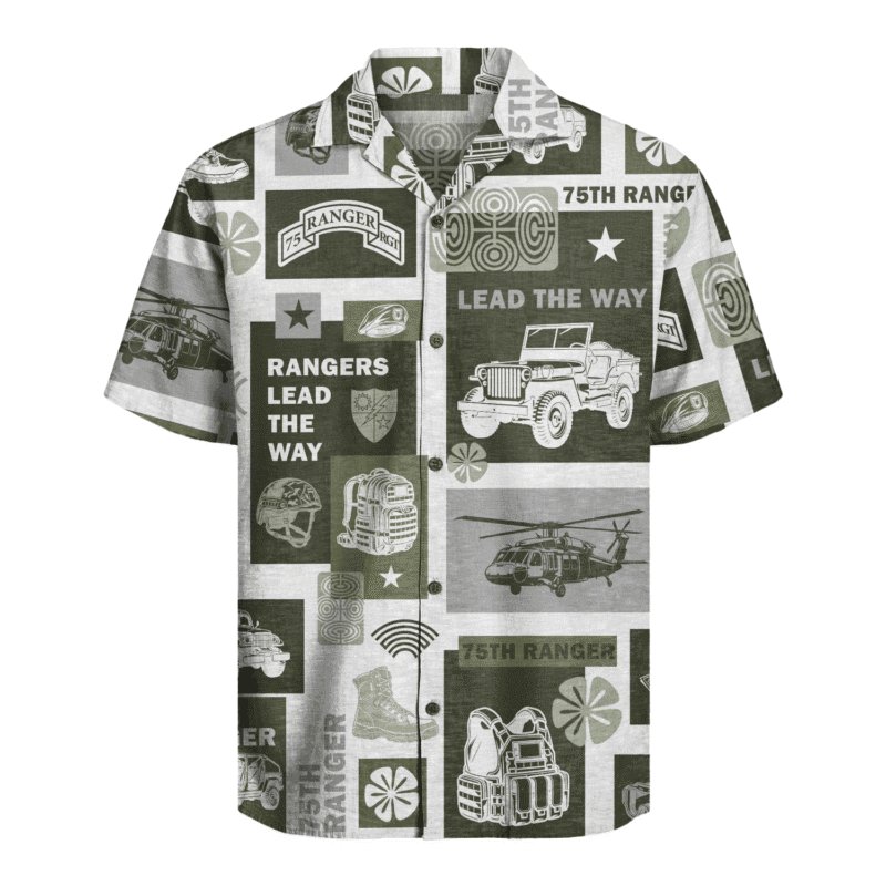 US Army - 75th Ranger Hawaiian Shirt