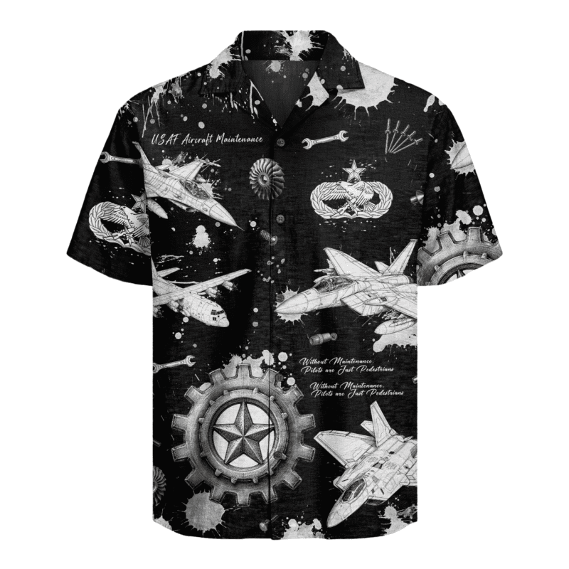 US Air Force - Aircraft Maintenance (2A) - Hawaiian Shirt